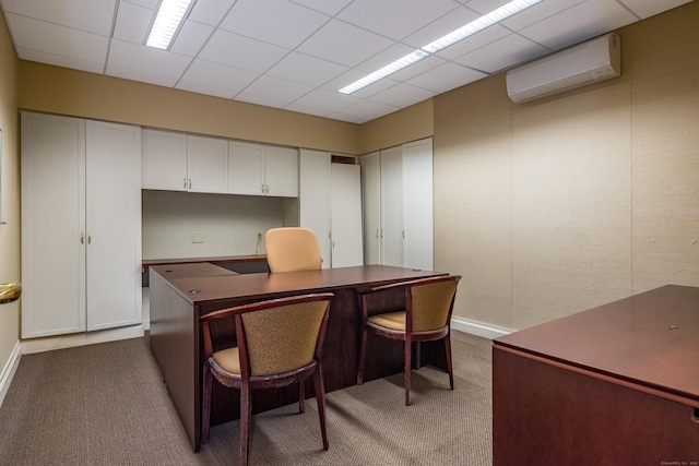 3 Essex Sq, Essex, CT 06426 - office space with a wall mounted air conditioner and dark carpet