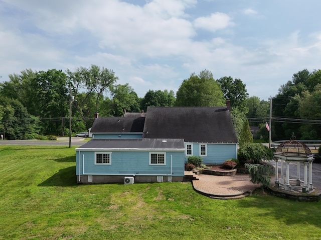 491 Main St, Somers, CT 06071 - rear view of house featuring a yard