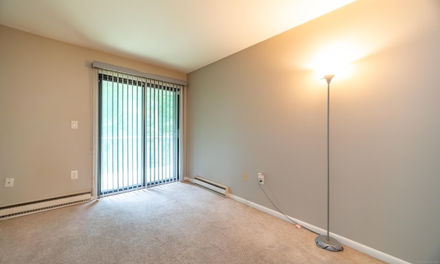 19 Heather Ct Unit 19, Cromwell, CT 06416 - carpeted empty room featuring a baseboard radiator