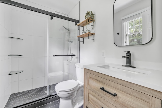 31 Stable Ridge Rd, Monroe, CT 06468 - bathroom featuring vanity and a shower stall