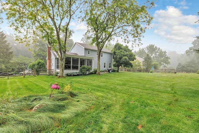 31 Stable Ridge Rd, Monroe, CT 06468 - fenced backyard featuring a sunroom