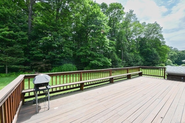 110 Woodfield Rd, Bristol, CT 06010 - wooden deck with a yard