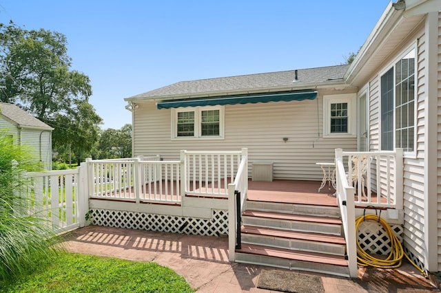 43 Dimmock Rd, Waterford, CT 06385 - view of deck