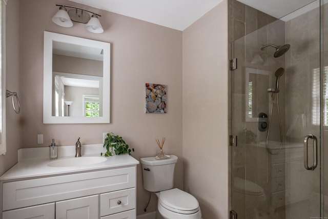 10 Oak Dr, Essex, CT 06409 - bathroom featuring vanity and a stall shower