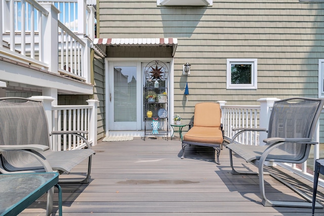 16 Senga Rd, Norwalk, CT 06854 - view of wooden terrace