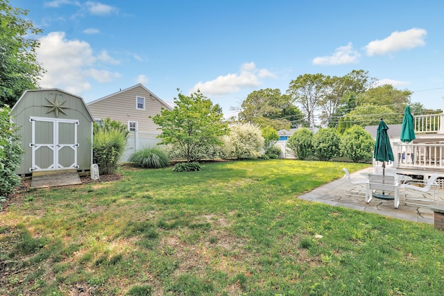 16 Senga Rd, Norwalk, CT 06854 - view of yard with a patio and a storage shed