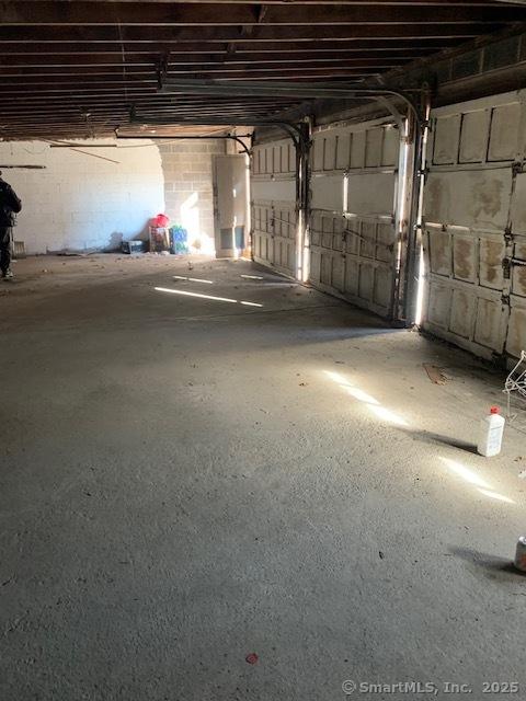 358 Orchard St, New Haven, CT 06511 - garage featuring water heater