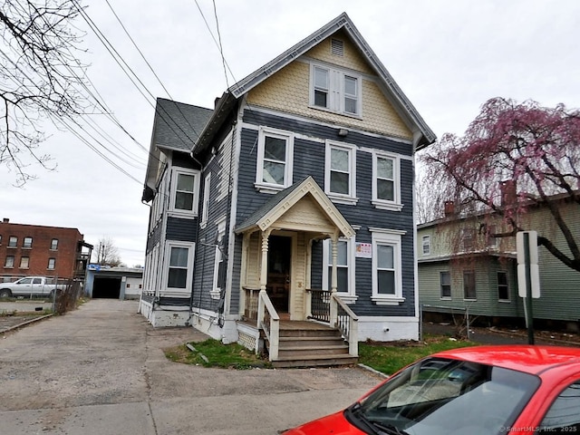 358 Orchard St, New Haven, CT 06511 - view of front of house with crawl space and a garage