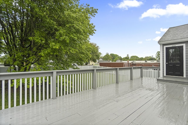 18 King St, Old Saybrook, CT 06475 - view of wooden terrace