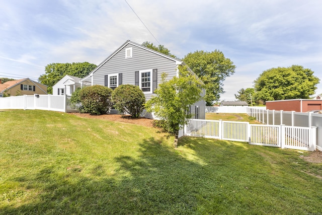 18 King St, Old Saybrook, CT 06475 - back of house featuring a fenced backyard