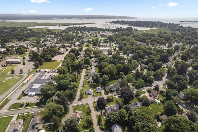 16 Lynde St, Old Saybrook, CT 06475 - aerial view of property and surrounding area featuring a nearby body of water