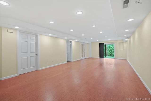 9 Meadowview Ct Unit 9, Canton, CT 06019 - empty room with recessed lighting and light wood-type flooring