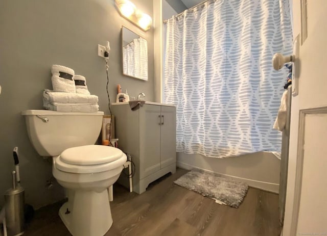 84 Love Ln, Hartford, CT 06112 - bathroom with wood finished floors, shower / bathtub combination with curtain, and vanity