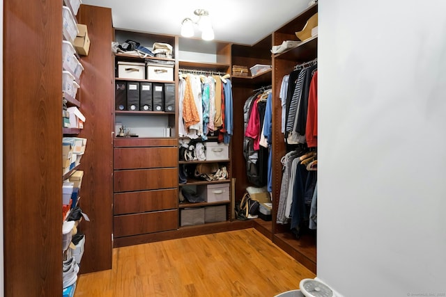 50 Glenbrook Rd Apt 7C, Stamford, CT 06902 - spacious closet featuring wood finished floors