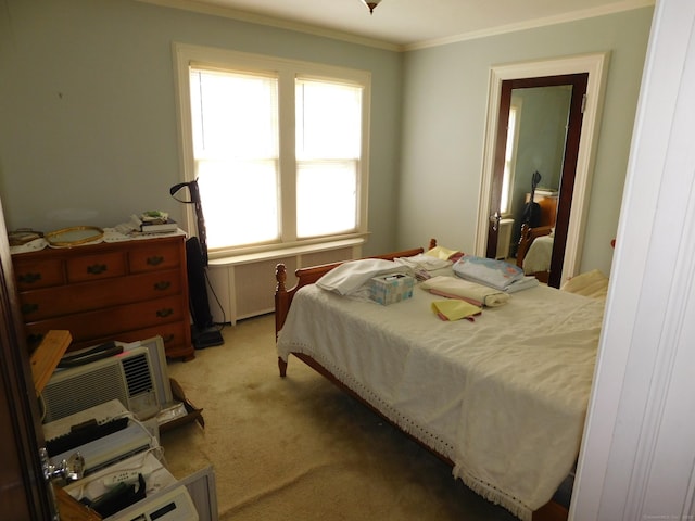 58 Edward St, East Haven, CT 06512 - bedroom with crown molding and light colored carpet