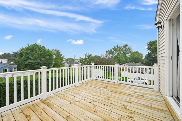 126 Sutton Dr E, Stamford, CT 06906 - view of wooden deck
