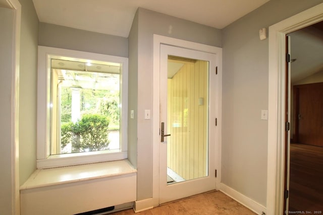 20 Shady Acres Rd, Darien, CT 06820 - doorway to outside featuring baseboards