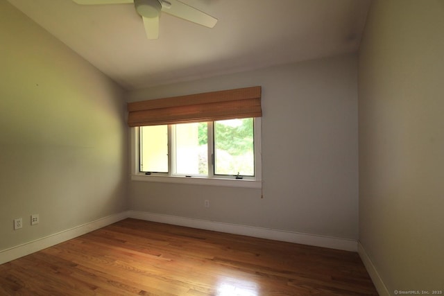 20 Shady Acres Rd, Darien, CT 06820 - empty room featuring light wood-type flooring and ceiling fan