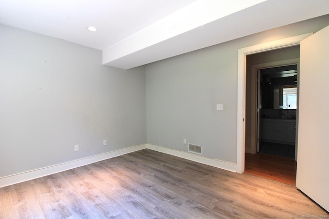 20 Shady Acres Rd, Darien, CT 06820 - empty room with wood finished floors and recessed lighting