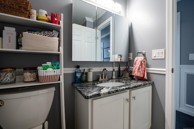 5 Pope St, New Haven, CT 06512 - bathroom featuring vanity and toilet