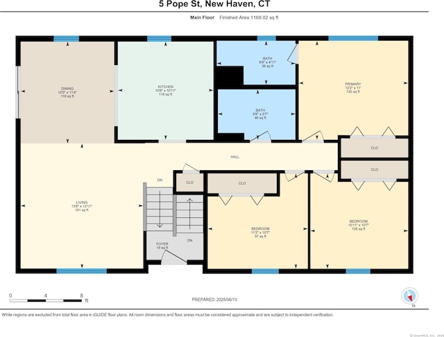 5 Pope St, New Haven, CT 06512 - view of home floor plan