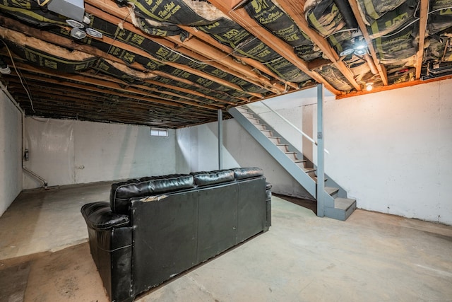 16 Pine Ct Unit 16, Cromwell, CT 06416 - unfinished below grade area featuring stairs