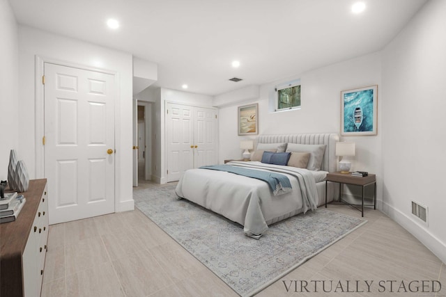 34 Edgewood Dr, Greenwich, CT 06831 - bedroom with a closet and recessed lighting