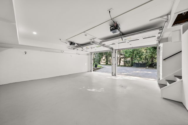 34 Edgewood Dr, Greenwich, CT 06831 - garage with a garage door opener