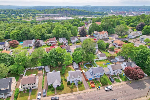 42 Marlboro St, Waterbury, CT 06705 - aerial overview of property's location with nearby suburban area