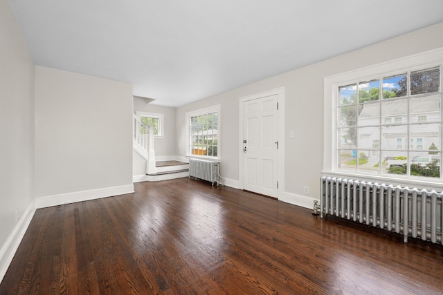 42 Marlboro St, Waterbury, CT 06705 - foyer with radiator and wood finished floors