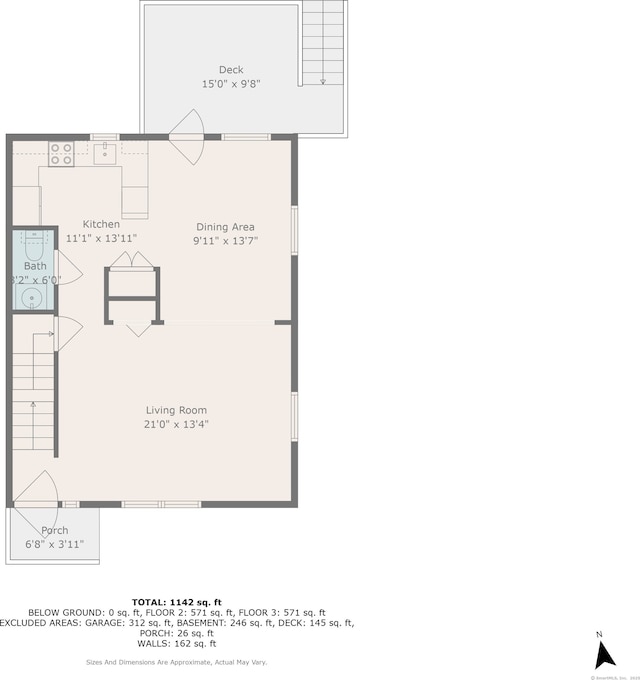 135 Liberty St Unit 135, Clinton, CT 06413 - view of property floor plan