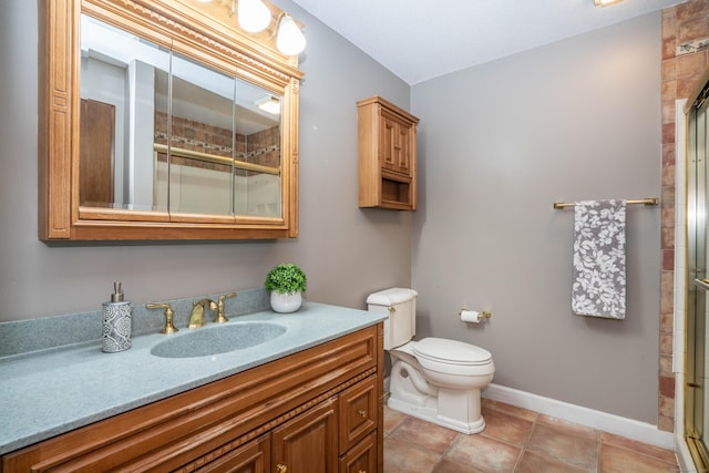 80 Copper Beech Dr Unit 80, Rocky Hill, CT 06067 - full bathroom with vanity, a stall shower, and tile patterned floors