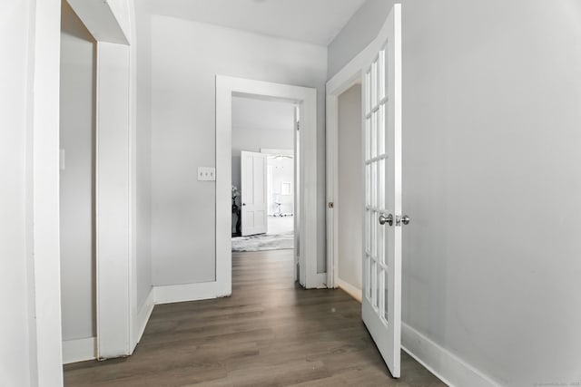 93 S St, Bristol, CT 06010 - hallway featuring wood finished floors and baseboards