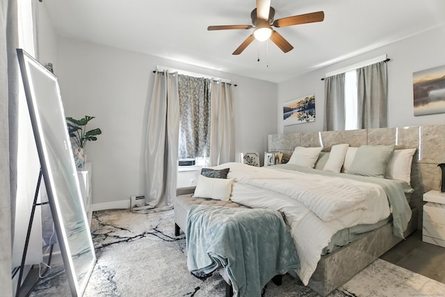 93 S St, Bristol, CT 06010 - bedroom featuring multiple windows and ceiling fan