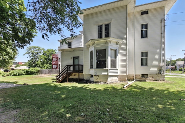 93 S St, Bristol, CT 06010 - back of house with a lawn
