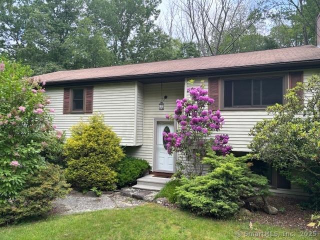 56 Cedar Swamp Rd, Mansfield, CT 06268 - view of bi-level home