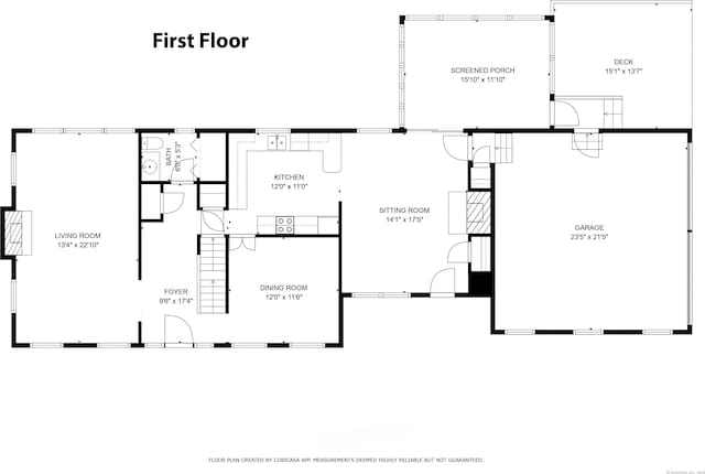 3 Deerfield Dr, Clinton, CT 06413 - view of floor plan / room layout