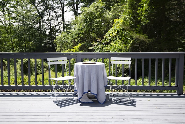 3 Deerfield Dr, Clinton, CT 06413 - view of wooden deck