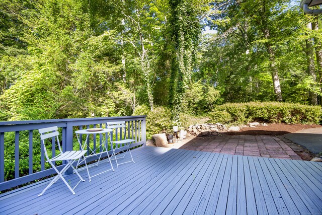 3 Deerfield Dr, Clinton, CT 06413 - view of wooden terrace