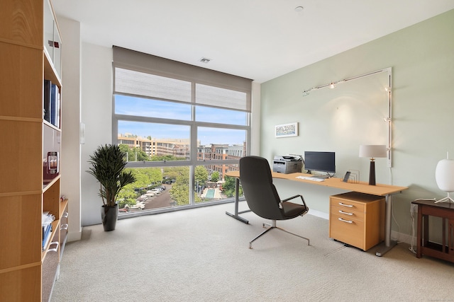 33 N Water St Unit 505, Norwalk, CT 06854 - office space with light colored carpet and expansive windows