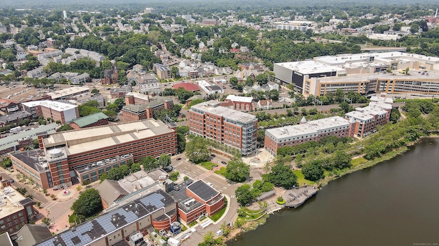 33 N Water St Unit 505, Norwalk, CT 06854 - drone / aerial view of a large body of water