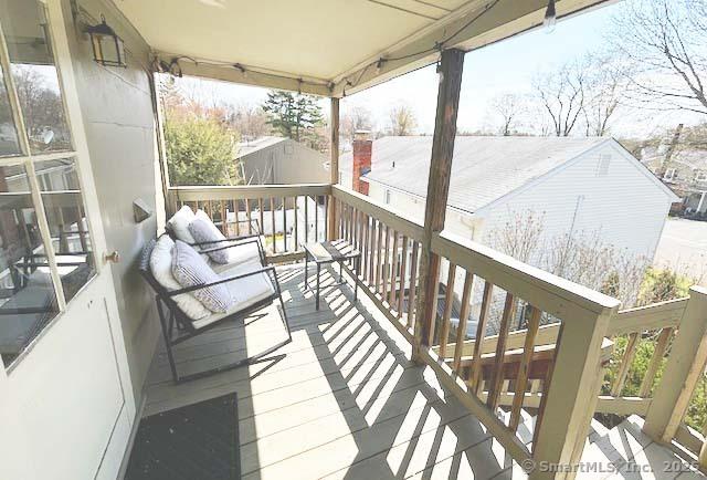 84 Strawberry Hill Ave, Norwalk, CT 06855 - view of wooden terrace