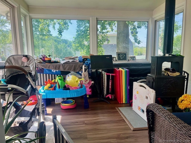 32 Beaver Hill Rd, Greenburgh, NY 10523 - sunroom with healthy amount of natural light, wood finished floors, and a wooden deck