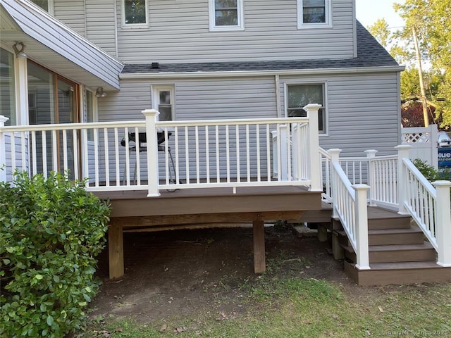 32 Beaver Hill Rd, Greenburgh, NY 10523 - view of wooden terrace