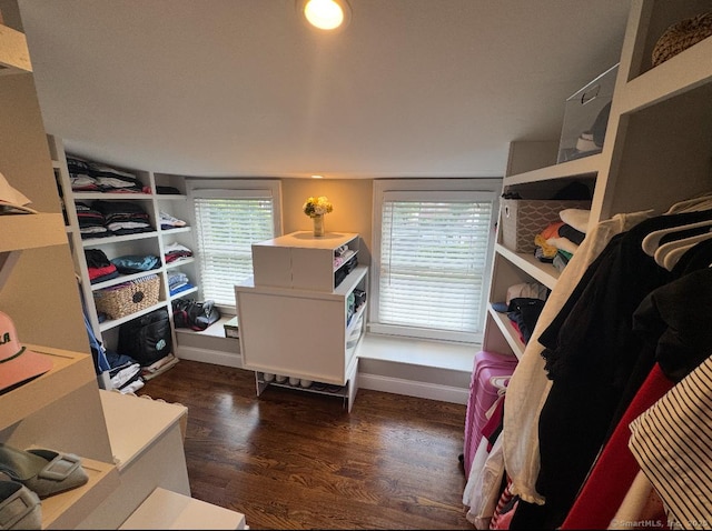 1676 Boulevard Blvd, West Hartford, CT 06107 - walk in closet featuring dark wood-style floors