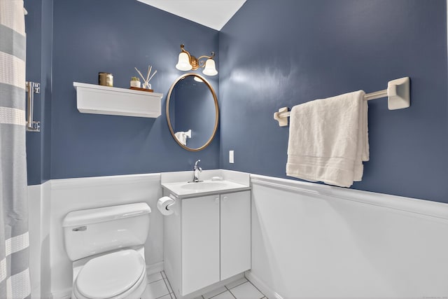 1401 Pinnacle Way Unit 1401, Danbury, CT 06811 - bathroom with vanity and tile patterned flooring