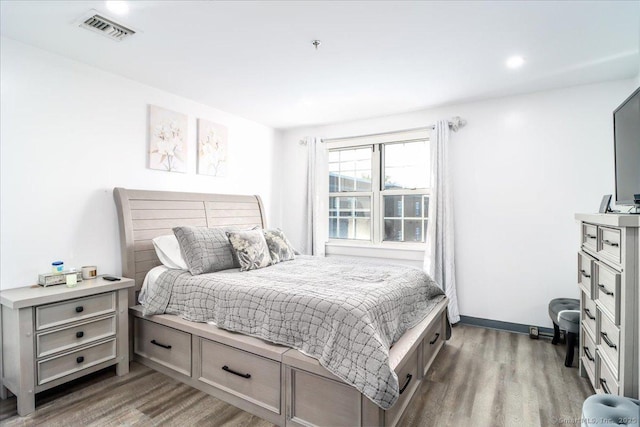 59 Courtland Ave Apt 3Q, Stamford, CT 06902 - bedroom featuring wood finished floors and recessed lighting