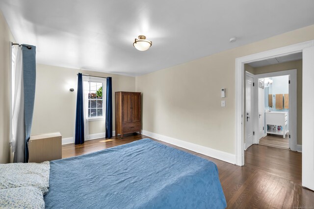 35 Brower St, West Haven, CT 06516 - bedroom featuring dark wood-style floors