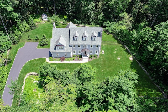 319 Mountain Rd, Wilton, CT 06897 - view from above of property