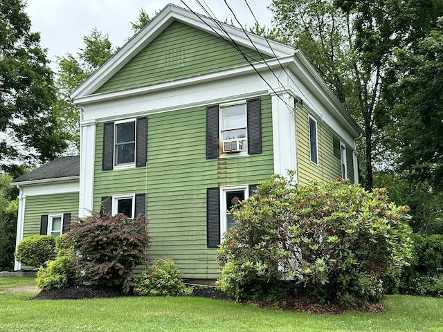 74 Main St, Somers, CT 06071 - view of side of home with a lawn